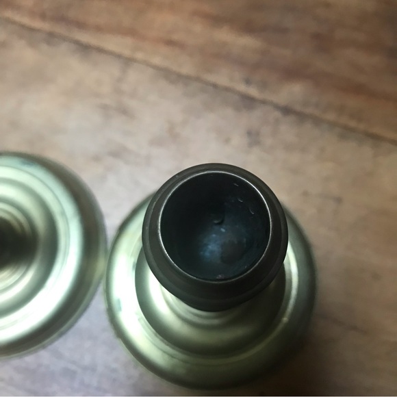 Vintage Virginia Metalcrafters CW RALEIGH 16-20 Pair of Brass Candlesticks - Picture 5 of 8